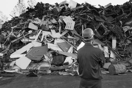 North London home being cleared by professional team