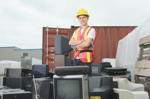 Sorting items during garage clearance process